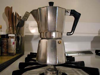 stove topespresso maker